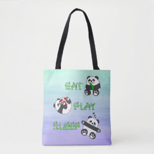 Essen Play schlafen Niedlich Baby Panda Komfortabl