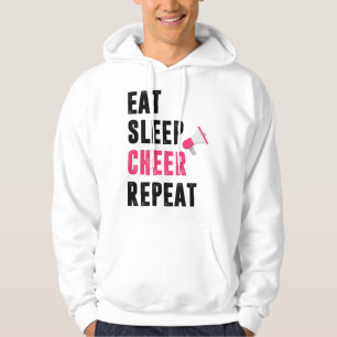 Essen Schlaf Cheer Wiederholung - leben, dass das Hoodie
