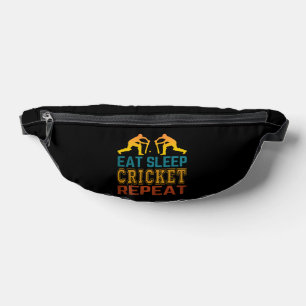 Essen Schlaf Cricket Wiederholen Bauchtasche