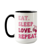 Essen Schlaf Liebe Wiederholung Valentinstag Kirch