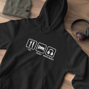 Essen Schlaf machen Beats Hoodie