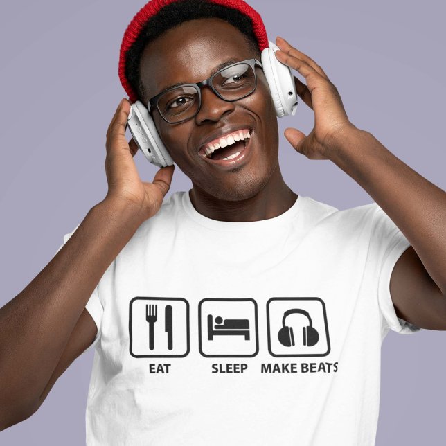 Essen Schlaf machen Beats T-Shirt (Von Creator hochgeladen)