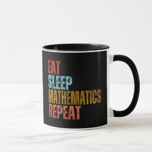 ESSEN SCHLAF MATHEMATIK WIEDERHOLEN TASSE