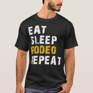 Essen Schlaf Rodeo T-Shirt