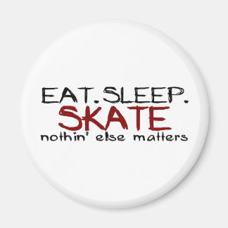 Essen Schlaf Skate Magnet