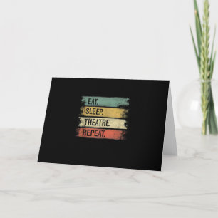 Essen Schlaf Theater Wiederholen Theater Tech Gesc Karte