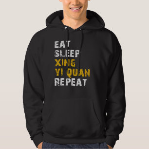 Essen Schlaf Xing Yi Quan Hoodie