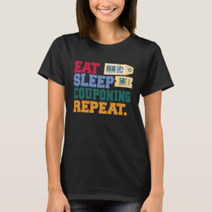 Essen Schlafcouponing Repeat Couponer T-Shirt