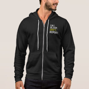 Essen Schlafen Driften Wiederholen Drift Rennen Hoodie