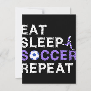 Essen+Schlafen+Fußball+Wiederholen Save The Date