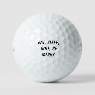 'Essen, schlafen, Golf, fröhlich sein' Fun Kleinen Golfball