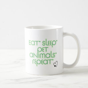 Essen. Schlafen. Haustiere. Wieder von vorne. - Fu Kaffeetasse