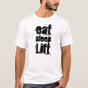 "Essen Schlafen Heben" Urban-wear von bodybuilding T-Shirt