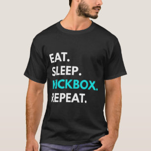 Essen Schlafen Kickbox Wiederholen - Kickboxen Tee