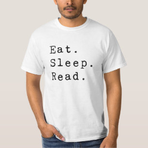 Essen. Schlafen. Lesen. T-Shirt
