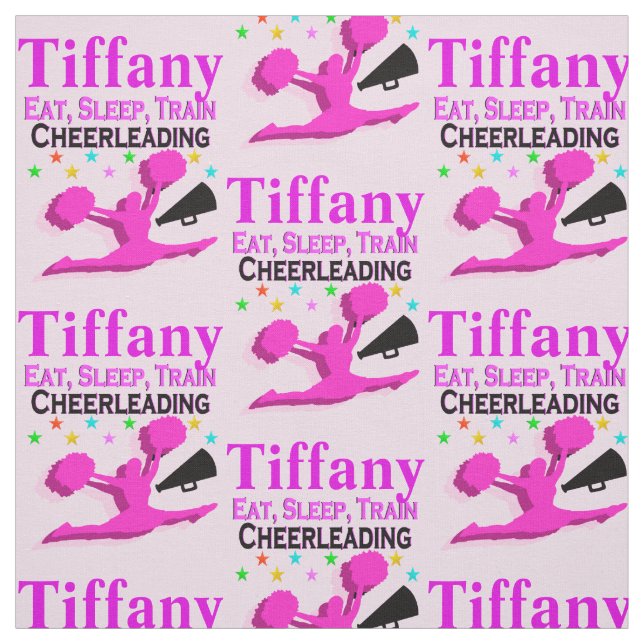 ESSEN, SCHLAFEN, SCHÜTTERN, TRAINKIRCHEN PERSONALI STOFF (Muster)