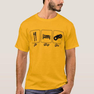 Essen. Schlafen. Spiel. T-Shirt