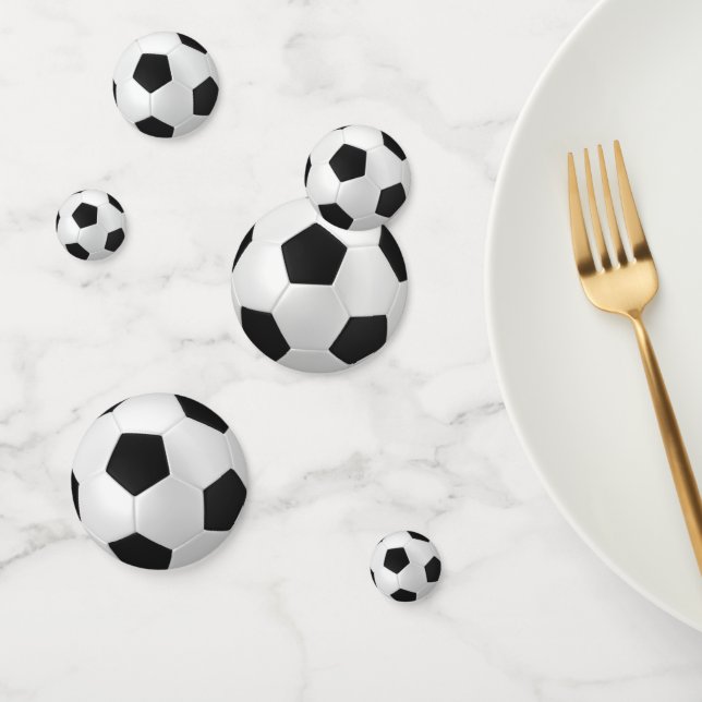 Essen schlafen spielen Fußball Konfetti (Gruppe)