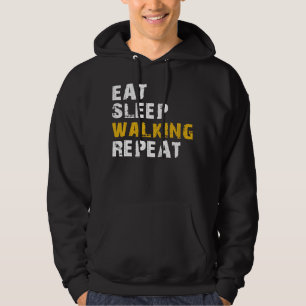 Essen schlafen Walking Hoodie