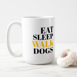 Essen schlafende Hunde Kaffeetasse