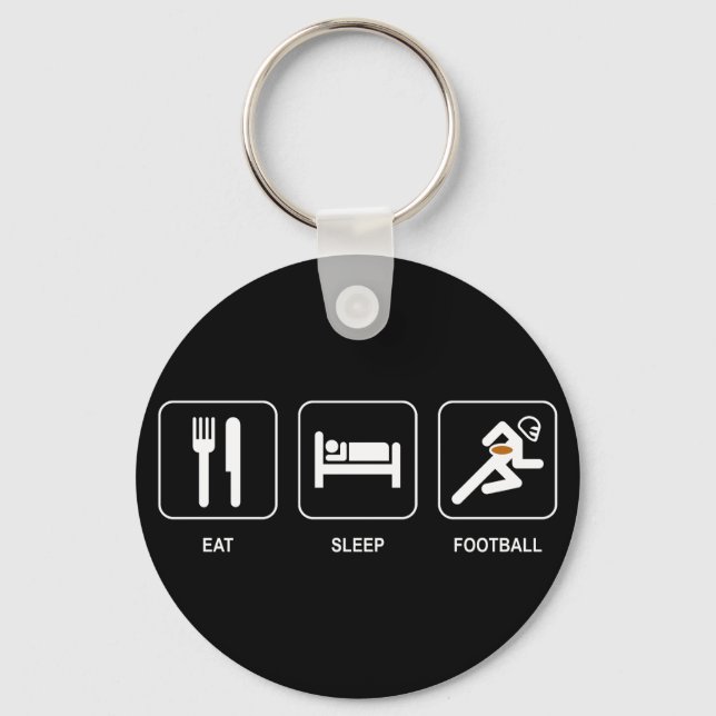 Essen Schlaffußball Schlüsselanhänger (Vorderseite)