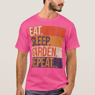 Essen Schlafgartenwiederholung, Vintage Farbenglän T-Shirt