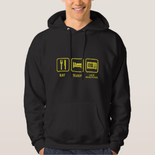 Essen Schlafhack Mikrowellen Hoodie