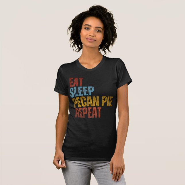 ESSEN SCHLAFPECAN PIE REPEAT T-Shirt (Vorne ganz)