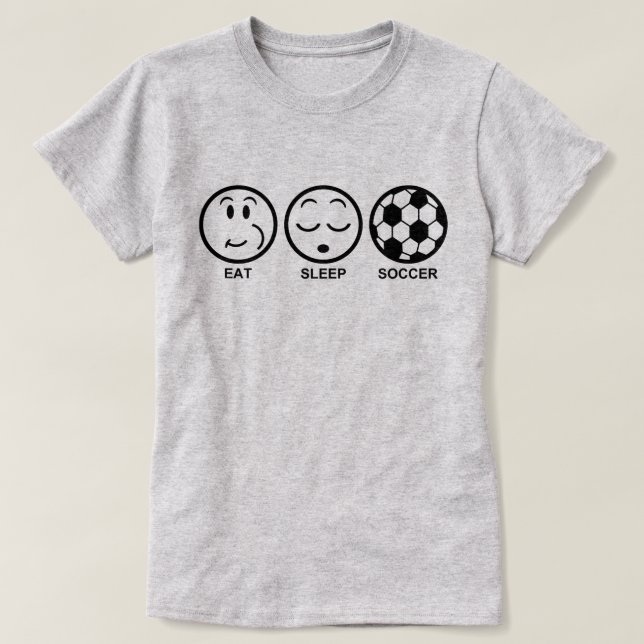 Essen Schlafsoccer T-Shirt (Design vorne)