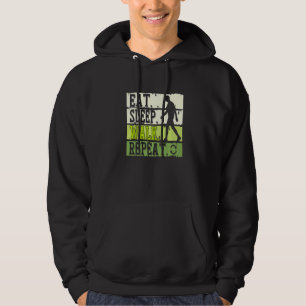 Essen Schlafspaziergang Wiederholen Coole Wanderun Hoodie