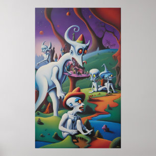 Essen Sie bitte nicht die Kunst, Mann - Ken Gage A Poster