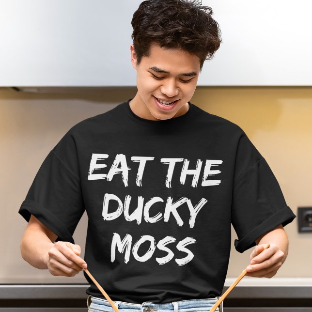 Essen Sie das Ducky Moss Itadakimasu Funny Japanis T-Shirt (Von Creator hochgeladen)
