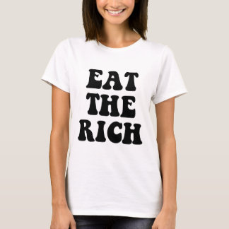 Essen Sie das reiche Occupy Wall Street T-Shirt