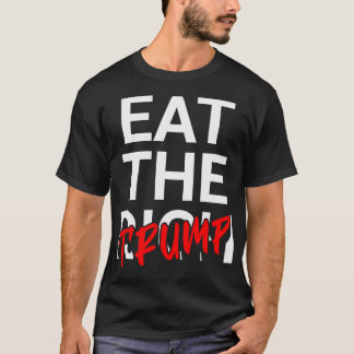 Essen Sie das reichhaltige AntiProtest Grafik-Fett T-Shirt