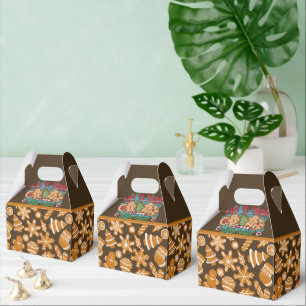 Essen Sie die Ferienkekse Geschenkschachtel