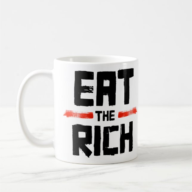 ESSEN SIE DIE REICHEN KAFFEETASSE (Links)