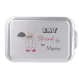 Essen Sie Drink und seien Sie Merry Deluxe Backfor Backform