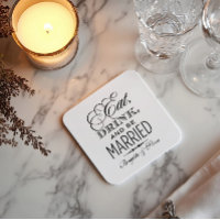 Essen Sie Drink und seien Sie Verheiratet Black We
