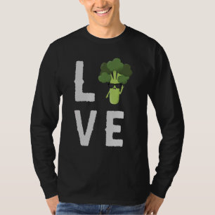 Essen Sie gesund I Liebe Broccoli Queen Pflanze Ba T-Shirt