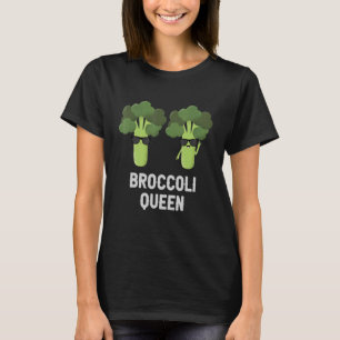 Essen Sie gesund I Liebe Broccoli Queen Pflanze Ba T-Shirt