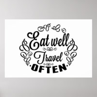Essen Sie gut Reise häufig