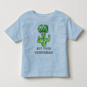 Essen Sie Ihr Gemüse! Superbrokkoli-T - Shirt