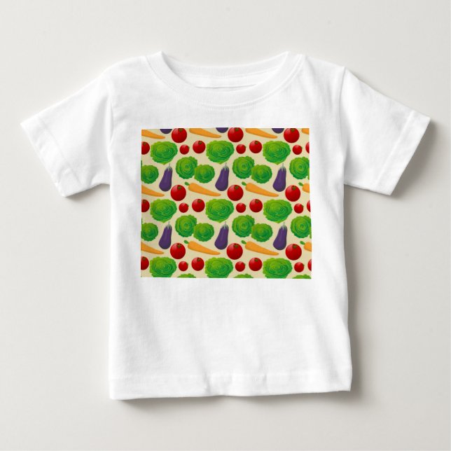 Essen Sie Ihre Gemüse Baby T-shirt (Vorderseite)