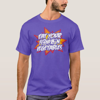 Essen Sie Ihre Gemüse Funny Phantastischer Feinsch T-Shirt