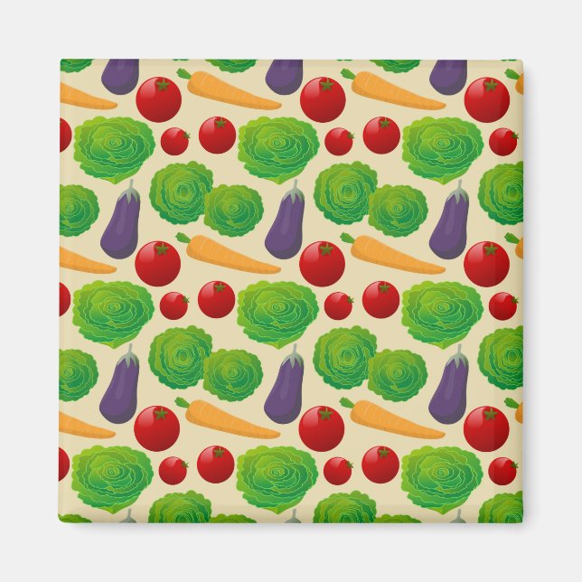 Essen Sie Ihre Gemüse Magnet (Vorne)