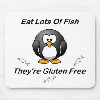 Essen Sie Lose Fische, sie sind das freie Gluten Mousepad