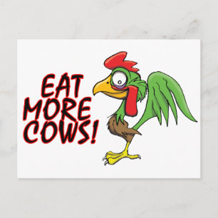 ESSEN SIE MEHR KÄSE! POSTKARTE
