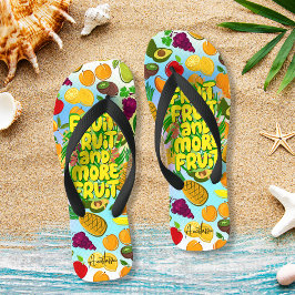 Essen Sie mehr Obst | Yoga für motivierend gesunde Flip Flops