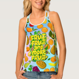Essen Sie mehr Obst | Yoga für motivierend gesunde Tanktop
