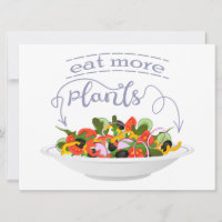 Essen Sie mehr Pflanze Frischsalat Motivation Buch
